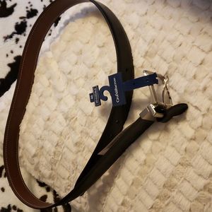 NWT Men's Reversible Belt Croft&Barrow Size 40